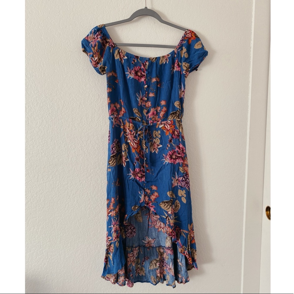 Blue Floral Dress 😍